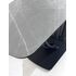 Купить Стол MATERA 160 KL-136 Серый мрамор матовый, итальянская керамика/ черный каркас, Варианты цвета: серый мрамор, Варианты размера: , фото 2