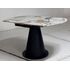 Купить Стол TERAMO 135 GLOSS GRAND JADE SOLID CERAMIC, керамика, поворотн.механизм / Черный каркас, Варианты цвета: мрамор, Варианты размера: , фото 9
