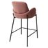 Купить Полубарный стул NYX VF109 розовый  VF110 брусничный Ткань Розовый/Чёрный, Цвет: розовый, фото 4