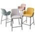 Купить Полубарный стул NYX VF109 розовый  VF110 брусничный Ткань Розовый/Чёрный, Цвет: розовый, фото 2