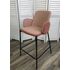 Купить Полубарный стул NYX VF109 розовый  VF110 брусничный Ткань Розовый/Чёрный, Цвет: розовый, фото 5