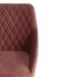 Купить Компьютерное кресло BREMO (mod. 708) ткань/металл, 58х55х83 см, высота до сиденья 48 см, коралловый barkhat 15 /черный коралловый/черный, Цвет: розовый, фото 6
