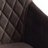 Купить Компьютерное кресло BREMO (mod. 708) ткань/металл, 58х55х83 см, высота до сиденья 48 см, темно-серый barkhat 14/черный темно-серый/черный, Цвет: темный, фото 7