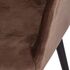 Купить Компьютерное кресло BREMO (mod. 708) ткань/металл, 58х55х83 см, высота до сиденья 48 см, коричневый barkhat 12/черный коричневый/черный, Цвет: коричневый, фото 9