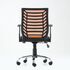 Купить Кресло Barneo K-138 для персонала черная ткань оранжевая сетка, газлифт 3кл черный/хромированный металл, Цвет: оранжевый, фото 4