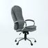 Купить Кресло Barneo K-9950 серая ткань, газлифт 3кл серый/хромированный металл, Цвет: серый, фото 3