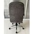 Купить Кресло Barneo K-9950 серая ткань, газлифт 3кл серый/хромированный металл, Цвет: серый, фото 8