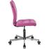 Купить Стул офисный Бюрократ FB розовый, Цвет: малиновый/хром, фото 3