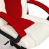 Купить Кресло игровое Driver экокожа белый, черный, Цвет: белый/красный/черный, фото 6