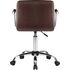 Купить Кресло офисное 9400 коричневый, Цвет: коричневый/хром, фото 6