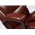 Купить Кресло офисное Bergamo CH экокожа коричневый, хром, Цвет: коричневый/хром, фото 5