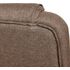 Купить Кресло офисное Bergamo CH ткань коричневый, хром, Цвет: коричневый/хром, фото 4