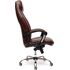 Купить Кресло офисное Boss люкс СH коричневый, хром, Цвет: коричневый/хром, фото 3