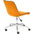 Купить Стул офисный Style флок оранжевый, хром, Цвет: оранжевый/серый/хром, фото 4