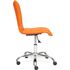 Купить Стул офисный Zero экокожа оранжевый, хром, Цвет: оранжевый/хром, фото 3