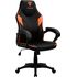 Купить Кресло игровое ThunderX3 EC1 оранжевый, Цвет: черный/оранжевый