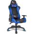 Купить Кресло игровое CLG-801LXH синий, черный, Цвет: синий/черный/черный