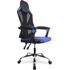Купить Кресло игровое CLG-802 LXH синий, хром, Цвет: синий/черный/хром