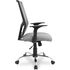 Купить Кресло компьютерное HLC-1500 серый, хром, Цвет: серый/хром, фото 3
