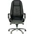 Купить Кресло компьютерное Drift Full AL M  эко-кожа черный, хром, Цвет: черный/хром, фото 4