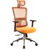 Купить Кресло компьютерное Everest S сетка оранжевый, хром, Цвет: оранжевый/хром