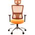 Купить Кресло компьютерное Everest S сетка оранжевый, хром, Цвет: оранжевый/хром, фото 2