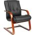 Купить Стул-кресло Chairman 653 V черный, коричневый, Цвет: черный/коричневый