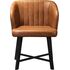 Купить Стул-кресло Loft экокожа коричневый, черный, Цвет: коричневый, фото 2