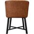 Купить Стул-кресло Loft экокожа коричневый, черный, Цвет: коричневый, фото 4