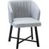 Купить Стул-кресло Loft серый, черный, Цвет: серый