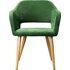 Купить Стул-кресло Oscar Сканди темно-зеленый, натуральный бук, Цвет: темно-зеленый, фото 2