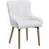 Купить Стул-кресло 9-19M белый, натуральный, Цвет: белый