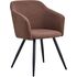 Купить Стул-кресло DC-1727-2 коричневый, черный, Цвет: коричневый