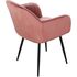 Купить Стул-кресло DC8174 пепельно-розовый, черный, Цвет: пепельно-розовый, фото 3