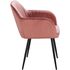 Купить Стул-кресло DC8174 пепельно-розовый, черный, Цвет: пепельно-розовый, фото 5