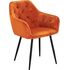 Купить Стул-кресло DC8175 оранжевый, черный, Цвет: оранжевый