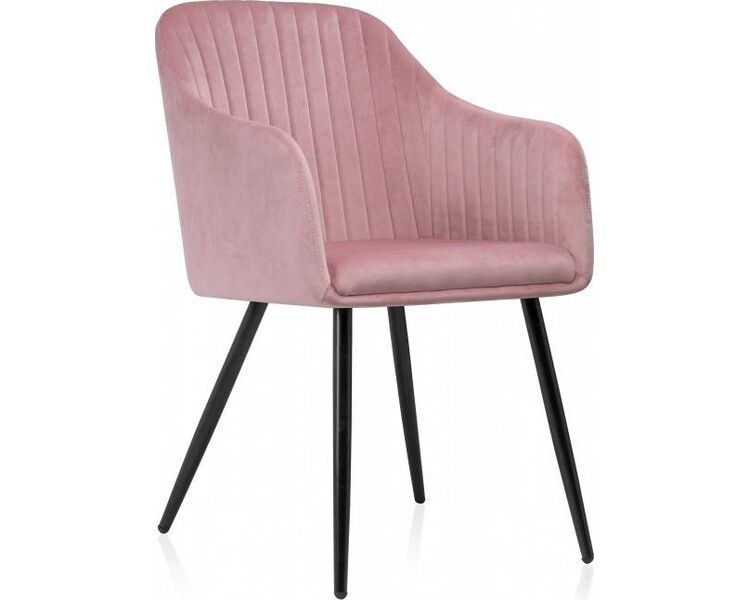 Купить Стул-кресло Slam розовый, черный, Цвет: розовый