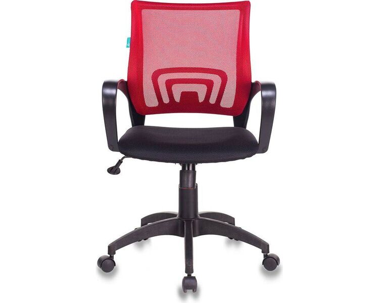 Купить Кресло офисное Бюрократ CH-695N красный, Цвет: красный/черный, фото 2