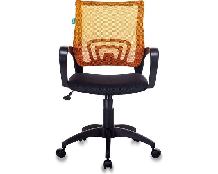 Купить Кресло офисное Бюрократ CH-695N оранжевый, Цвет: оранжевый/черный, фото 2