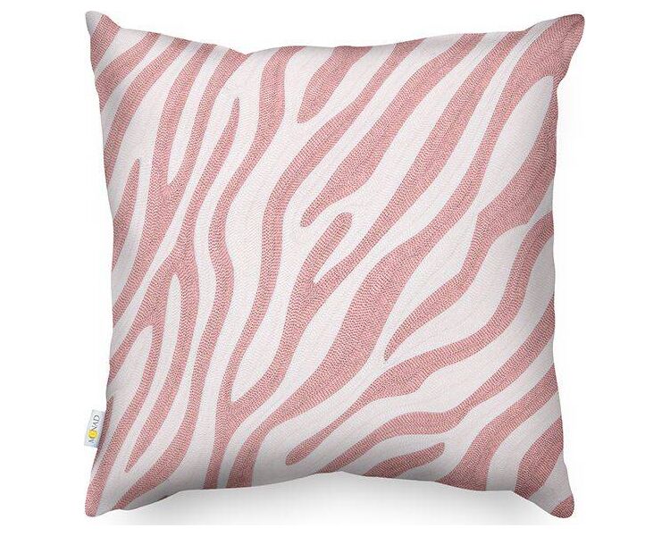 Купить Подушка декоративная Zebra розовый, Цвет: розовый