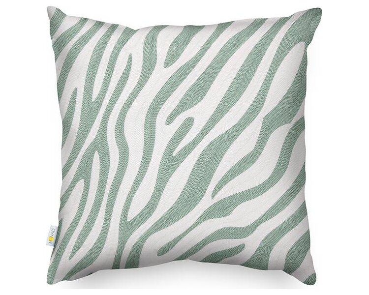 Купить Подушка декоративная Zebra зеленый, Цвет: зеленый