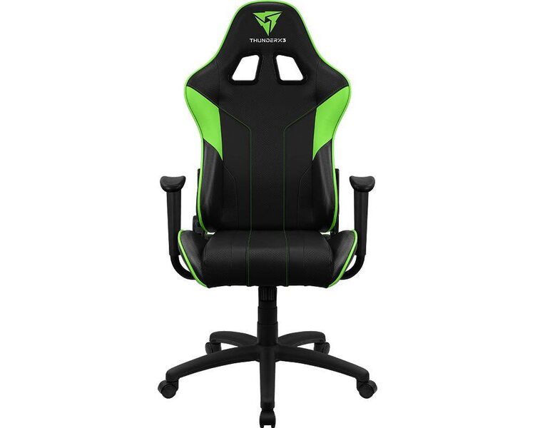 Купить Кресло игровое ThunderX3 EC3 зеленый, Цвет: черный/зеленый, фото 2