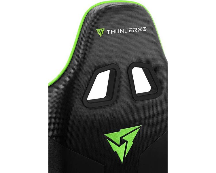 Купить Кресло игровое ThunderX3 EC3 зеленый, Цвет: черный/зеленый, фото 10