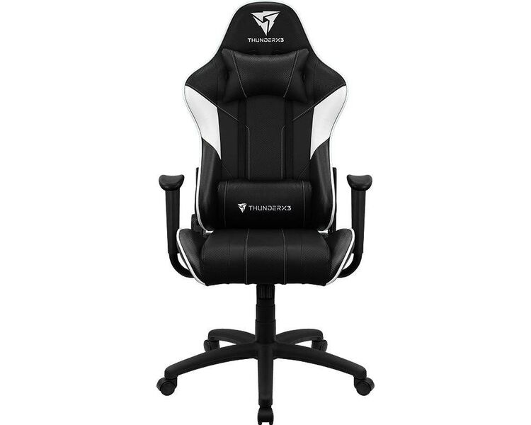 Купить Кресло игровое ThunderX3 EC3 черно-белый, Цвет: черный/белый, фото 8