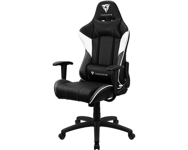 Купить Кресло игровое ThunderX3 EC3 черно-белый, Цвет: черный/белый, фото 9
