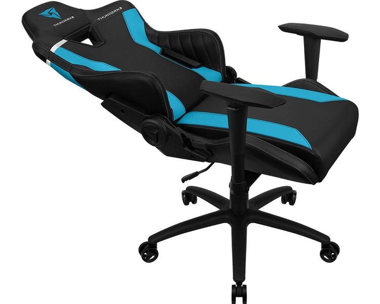 Купить Кресло игровое ThunderX3 TC3 черный, Цвет: черный/голубой, фото 10