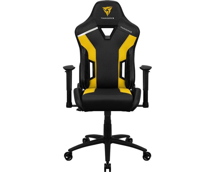Купить Кресло игровое ThunderX3 TC3 желтый, Цвет: черный/желтый, фото 2