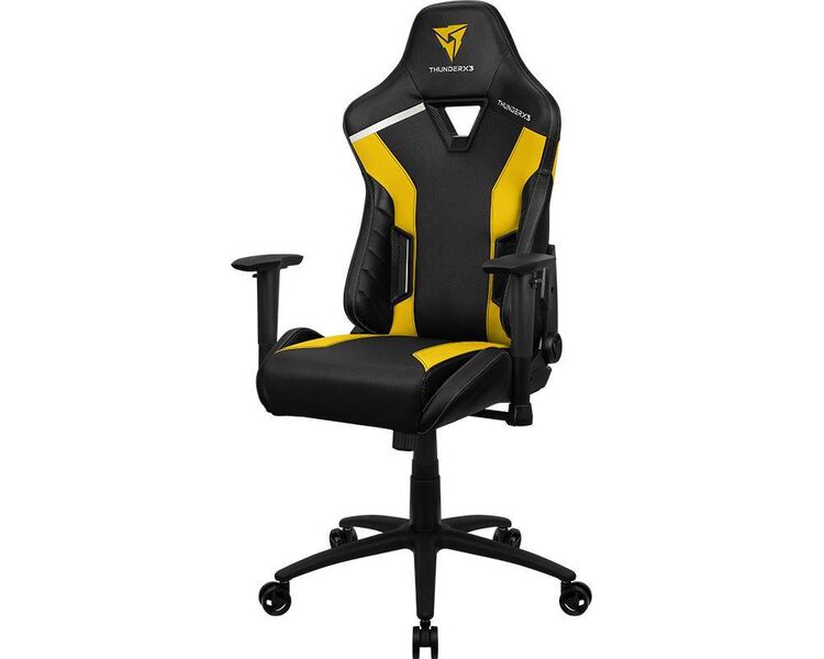 Купить Кресло игровое ThunderX3 TC3 желтый, Цвет: черный/желтый, фото 6
