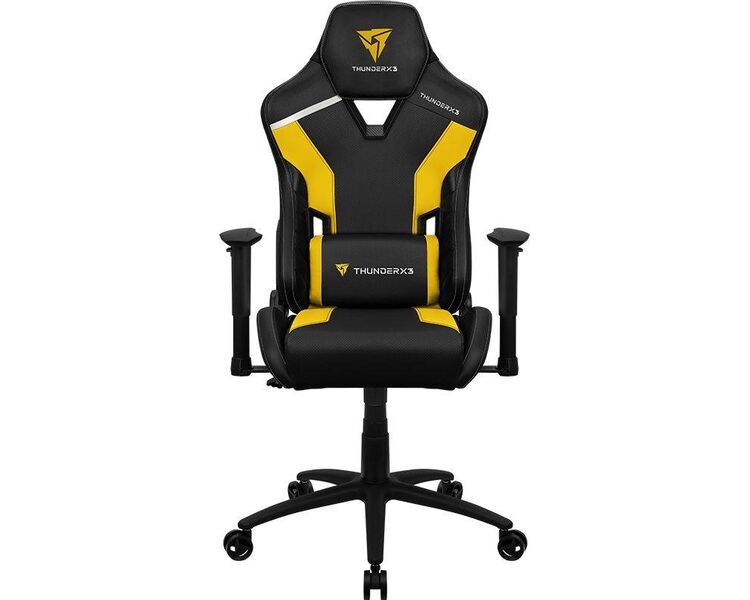 Купить Кресло игровое ThunderX3 TC3 желтый, Цвет: черный/желтый, фото 9
