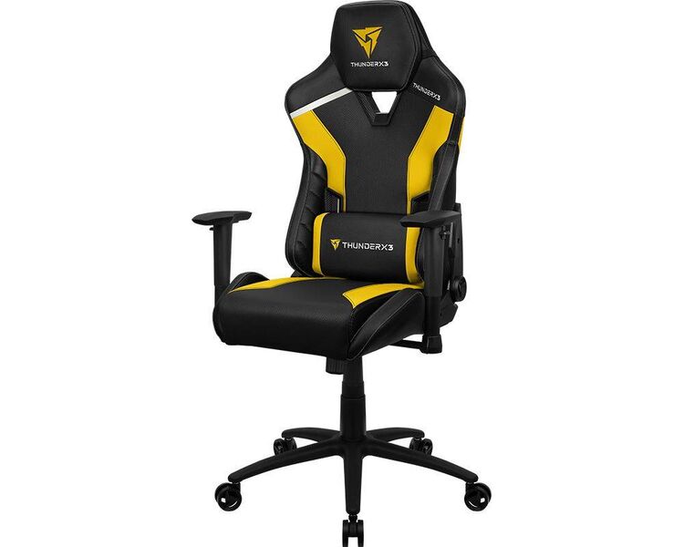 Купить Кресло игровое ThunderX3 TC3 желтый, Цвет: черный/желтый, фото 10